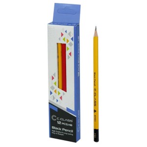 مداد مشکی سی کلاس C.Class BP9851 بسته ۱۲ عددی