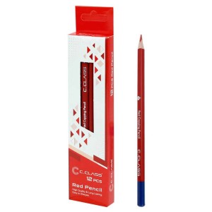 مداد قرمز سی کلاس C.Class RCP-131 بسته ۱۲ عددی