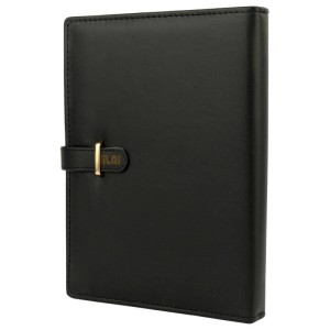 دفتر کلاسوری ۱۰۰ برگ طرح چرم کلاسیک نیلای Nilai