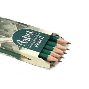 مداد طراحی آریا Arya Artist 3503 4B بسته ۱۲ عددی