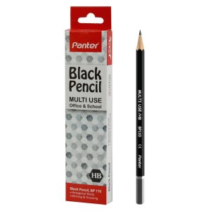 مداد مشکی پنتر Panter BP110 بسته ۱۲ عددی