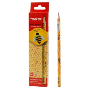 مداد مشکی پنتر Panter Honey Bee/BP113-4 بسته ۱۲ عددی