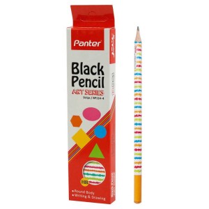 مداد مشکی پنتر Panter Strips/BP114-4 بسته ۱۲ عددی