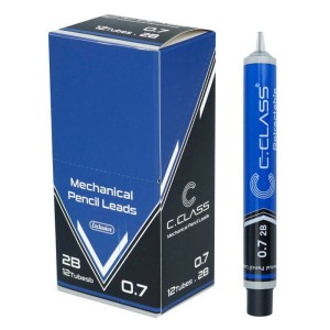 نوک مداد نوکی C.Class LT 1219-7 0.7mm 2B بسته ۱۲ عددی