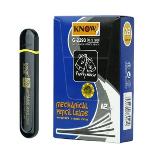 نوک مداد نوکی Know G-2293 0.5mm 2B بسته ۱۲ عددی