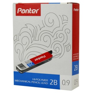 نوک مداد نوکی Panter PL209 0.9mm 2B بسته ۱۲ عددی
