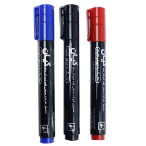 ماژیک معمولی کیان نوک گرد بسته ۱۲ عددی