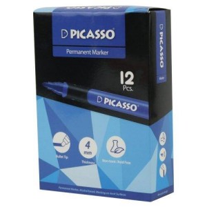 ماژیک معمولی پیکاسو نوک گرد Picasso PM-200 بسته ۱۲ عددی