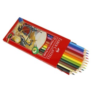 مداد رنگی ۱۲ رنگ فابر کاستل Faber-Castell 115852