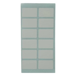 برچسب دور سفید ۱۹*۳۰ میلی متر بسته ۱۲۰۰ عددی