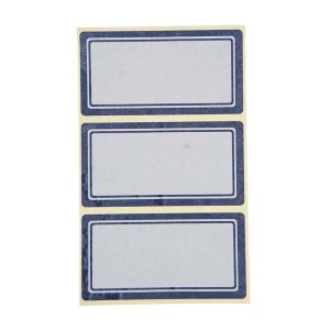 برچسب دور آبی تک Board 90*45mm بسته ۳۰۰ عددی