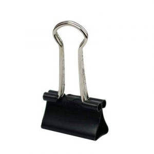 گیره دوبل Saipin 41mm بسته ۱۲ عددی