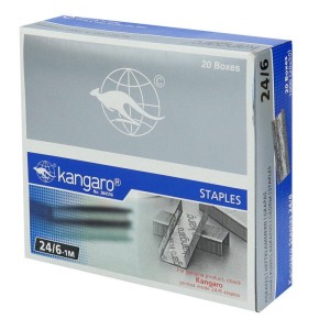 سوزن منگنه کانگرو ۳۸۴۵۵۶ Kangro سایز ۲۴/۶ باکس ۲۰ عددی