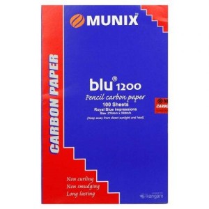 کاربن A4 کانگرو Kangaro Munix Blu1200 بسته ۱۰۰ عددی