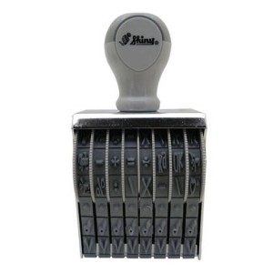 مهر شماره زن فارسی شاینی Shiny N-18