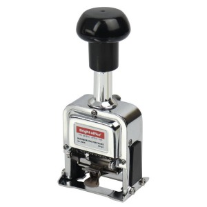 مهر شماره زن فارسی برایت آفیس Bright Office No.8606