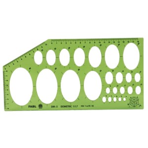 شابلون بیضی فابل FABL 33787