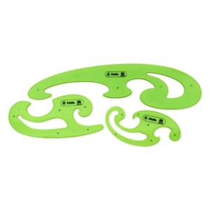 ست شابلون پیستوله فابل FABL 88500 بسته ۳ عددی