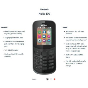 گوشی موبایل نوکیا Nokia 130 Dual Sim