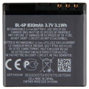باتری موبایل اورجینال Nokia BL-6P