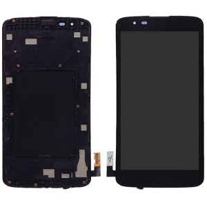 تاچ و ال سی دی گوشی LG K4 همراه فریم مشکی