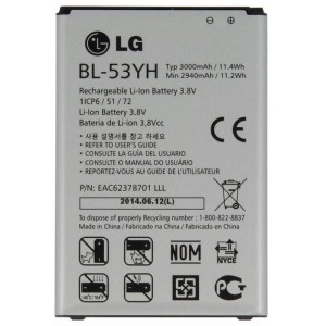 باتری موبایل اورجینال LG G3 BL-53YH