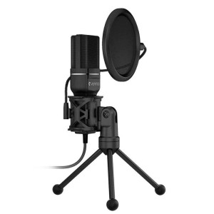میکروفون کندانسور و سه پایه لرزشگیر Yanmai SF-777 + پاپ فیلتر