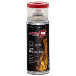 اسپری رنگ نسوز قرمز Ambrosol Alte Temperature 400ml
