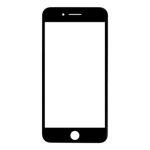 گلس تعمیراتی iPhone 5S مشکی