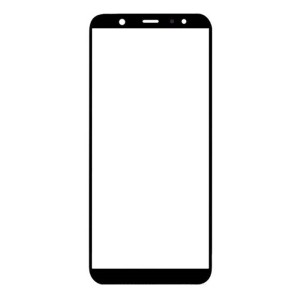 گلس تعمیراتی Samsung J8 مشکی