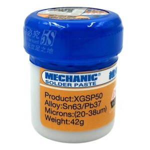 خمیر قلع کاسه ای Mechanic XGSP50 42g