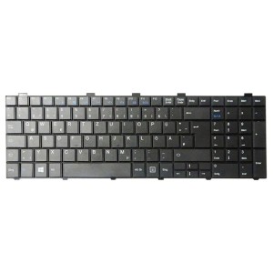 کیبورد لپ تاپ فوجیتسو Fujitsu LifeBook A530 بدون فریم مشکی