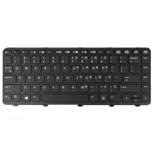 کیبورد لپ تاپ اچ پی HP ProBook 640 G1 / 645 G1 با فریم مشکی