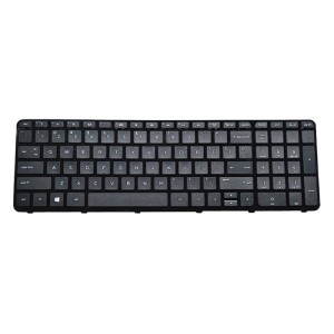 کیبورد لپ تاپ اچ پی HP Pavilion 17-E بدون فریم مشکی
