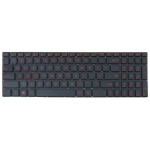 کیبورد لپ تاپ ایسوس Asus G551 بدون فریم مشکی