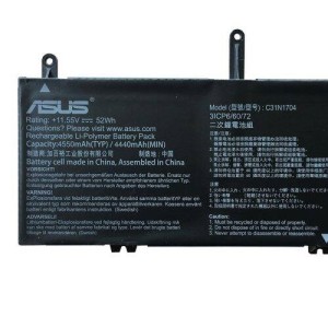 باتری لپ تاپ ایسوس Asus ZenBook Flip 15 C31N1704 3Cell