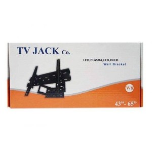 پایه دیواری متحرک تلویزیون ۴۳ تا ۶۵ اینچ TV Jack W8