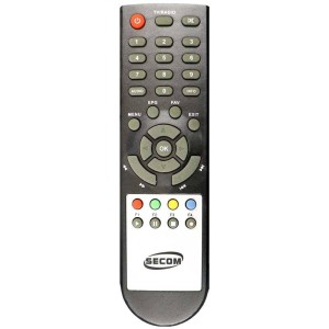 کنترل گیرنده دیجیتال Secom دو ردیف