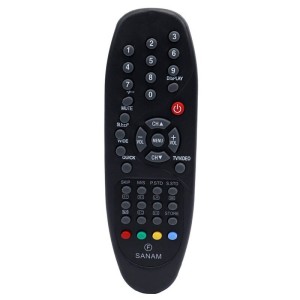 کنترل تلویزیون صنام Sanam طرح پاور وسط