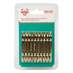 ست سری پیچ گوشتی دو سر چهار سو Bull Head