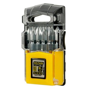 ست سری پیچ گوشتی دو سر چهار سو Hizan