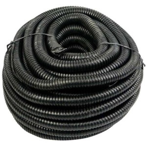 لوله فلکسی خرطومی روکش دار فلزی سایز ۱۳ متراژ ۲۵ متر Rahrod