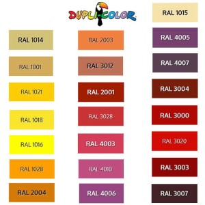 اسپری رنگ زرد Dupli-Color RAL 1016 400ml