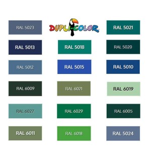 اسپری رنگ سبز Dupli-Color RAL 6005 400ml