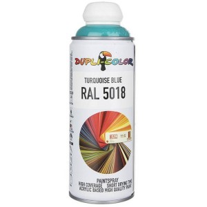 اسپری رنگ آبی فیروزه ای Dupli-Color RAL 5018 400ml