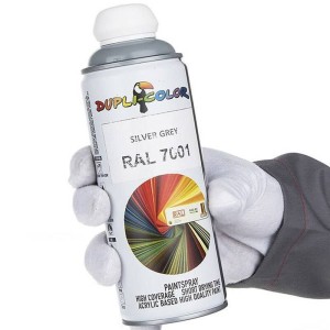 اسپری رنگ خاکستری نقره ای Dupli-Color RAL 7001 400ml