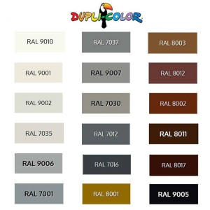 اسپری رنگ خاکستری نقره ای Dupli-Color RAL 7001 400ml
