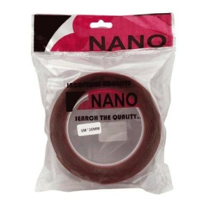 چسب دو طرفه ژله ای قرمز Nano 3cm