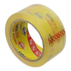 چسب پهن بی صدا شیشه ای UNI.1 Crystal Clear 5cm