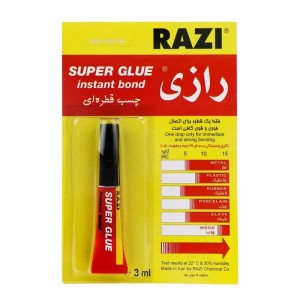 چسب قطره ای Razi Super Glue 3ml